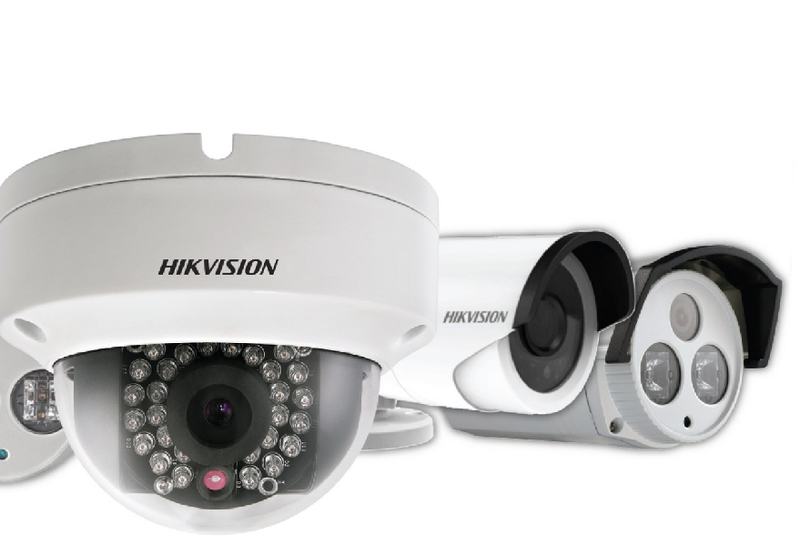 Dome and bullet CCTV cameras